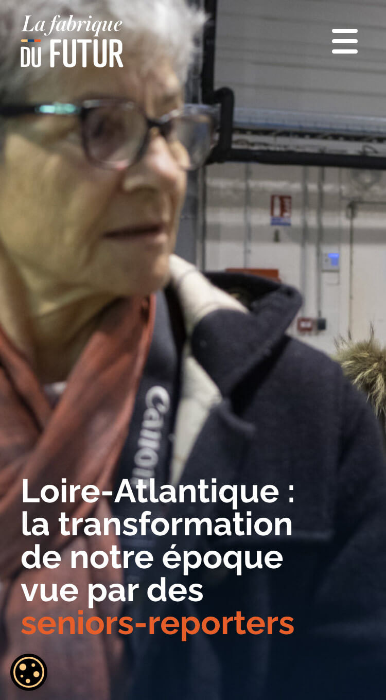 Aperçu du site fabrique-futur.fr en version mobile