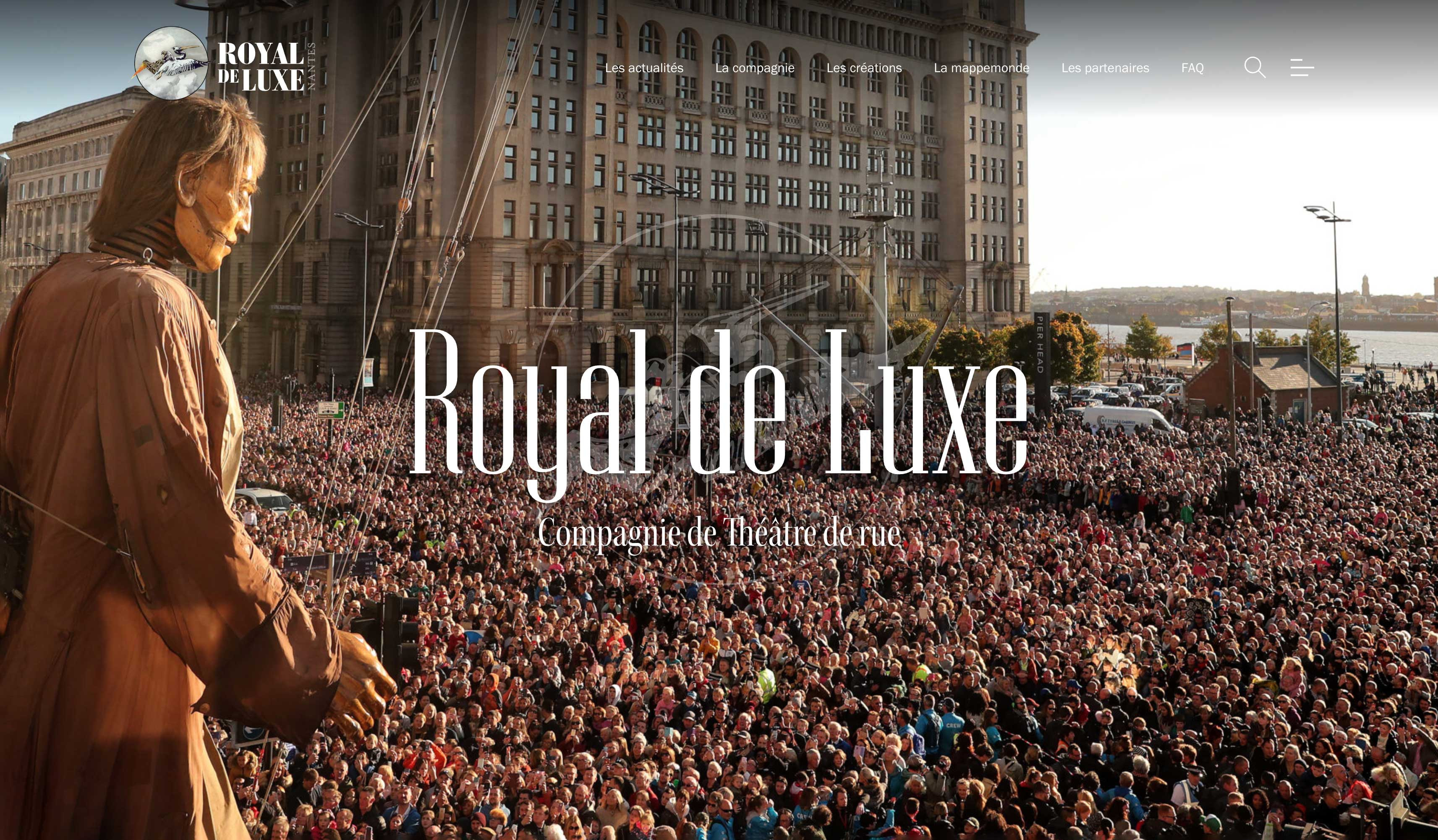 Aperçu du site royal-de-luxe.com